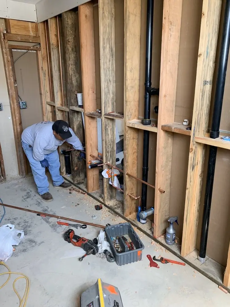 Commercial rough-in plumbing for Gas Line Repair in Lake Belvedere Estates